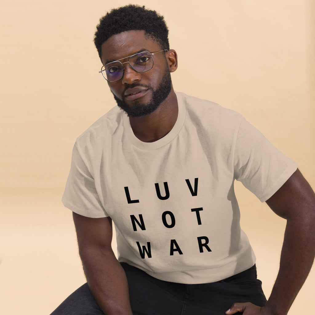LUV NOT WAR – Unisex Classic Tee