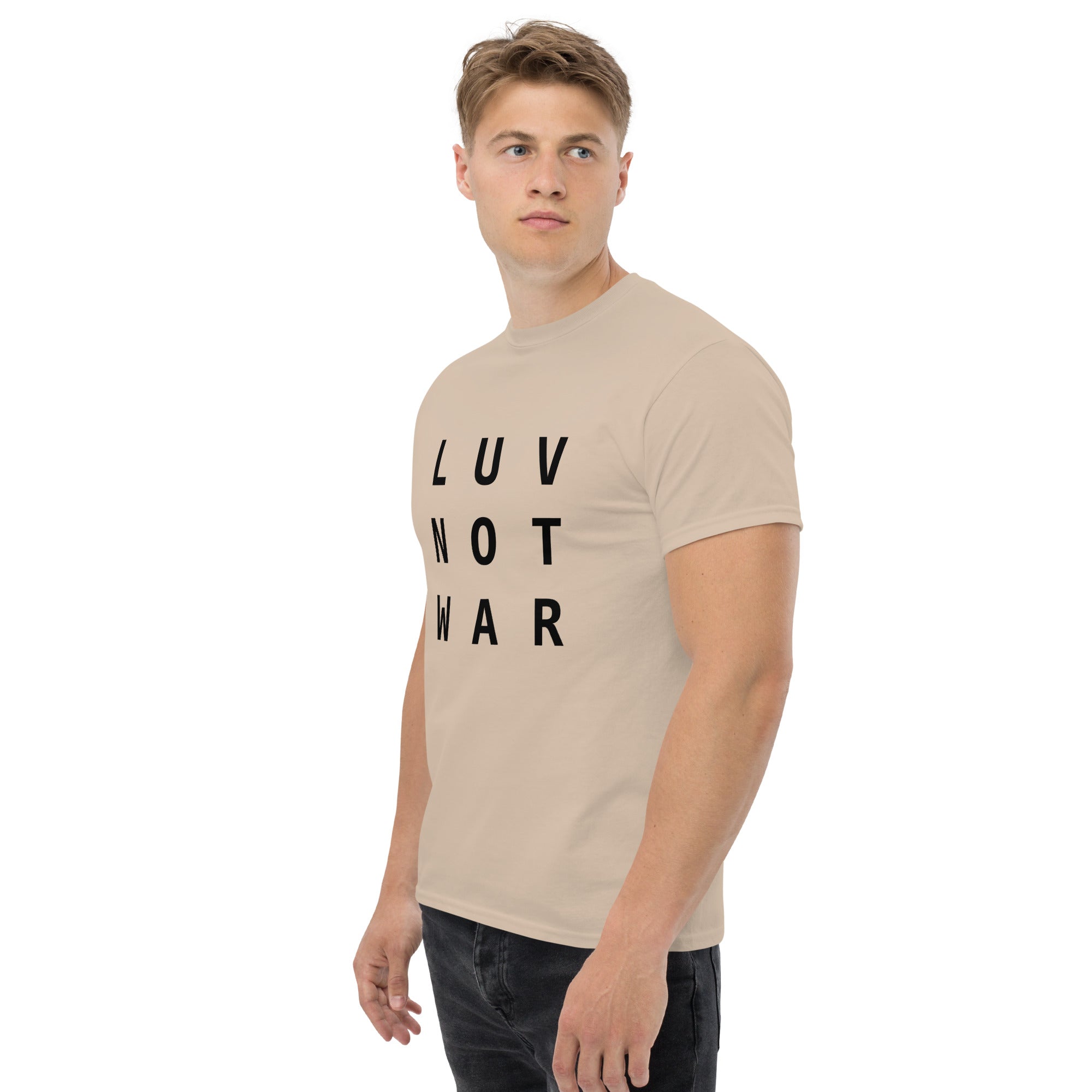 LUV NOT WAR – Unisex Classic Tee