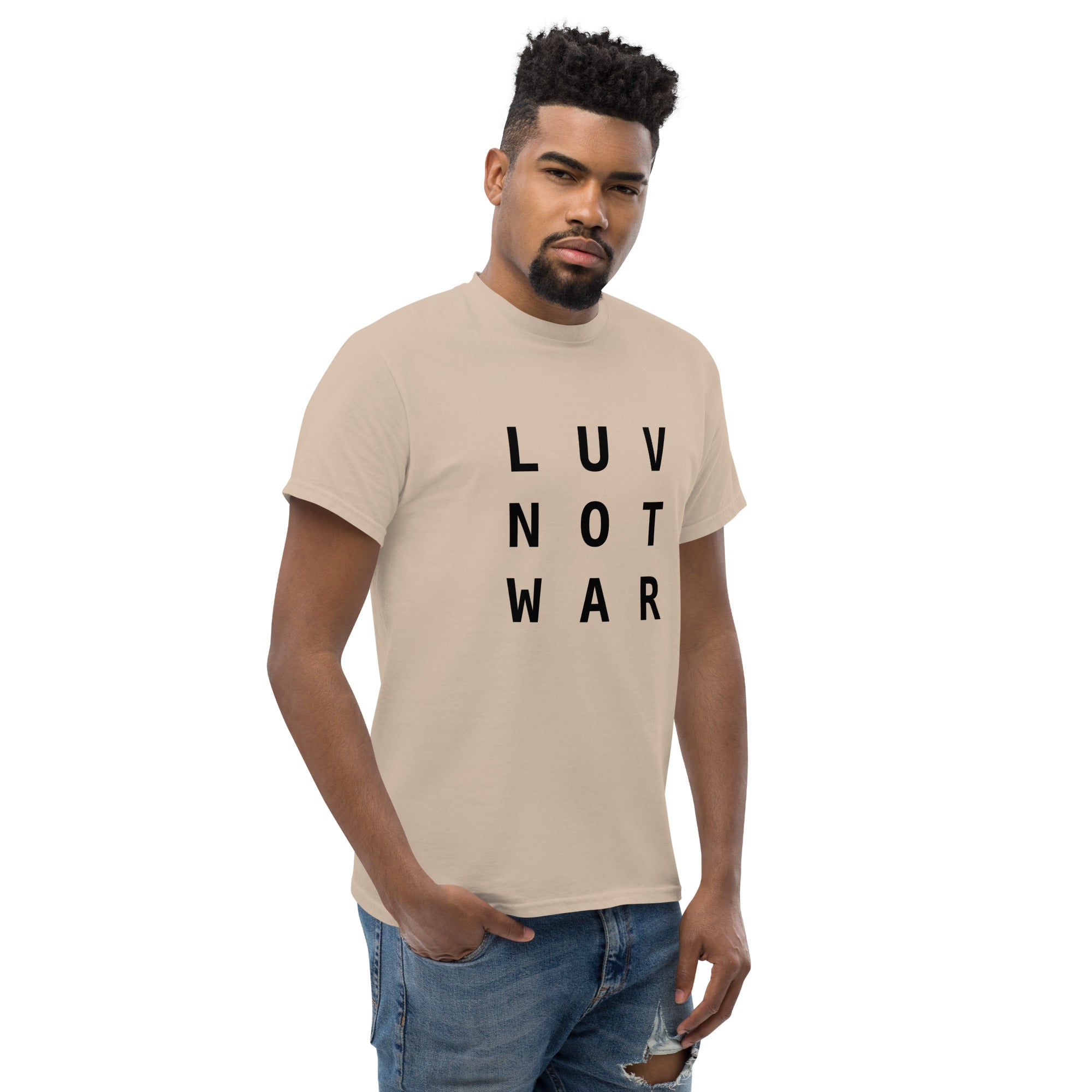 LUV NOT WAR – Unisex Classic Tee
