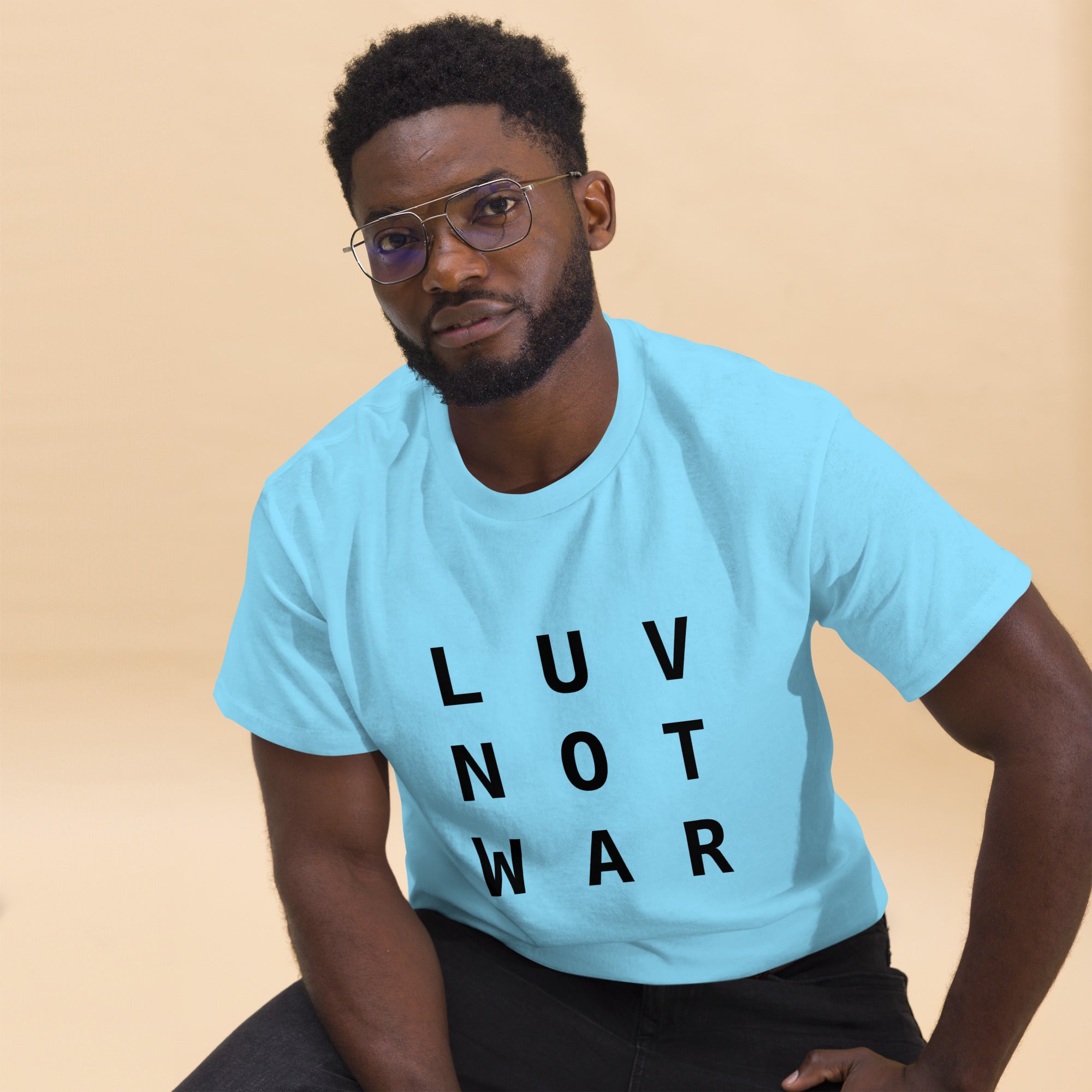 LUV NOT WAR – Unisex Classic Tee