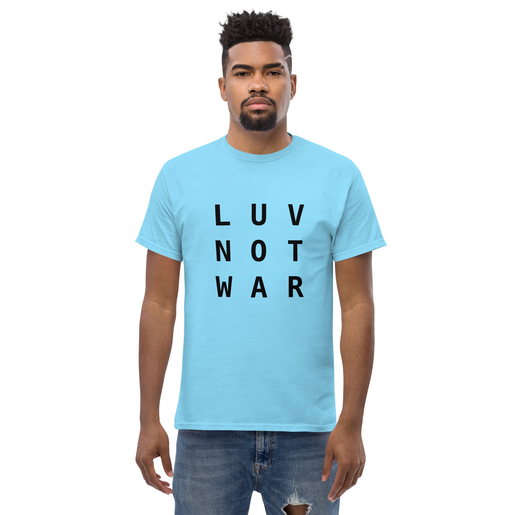 LUV NOT WAR – Unisex Classic Tee