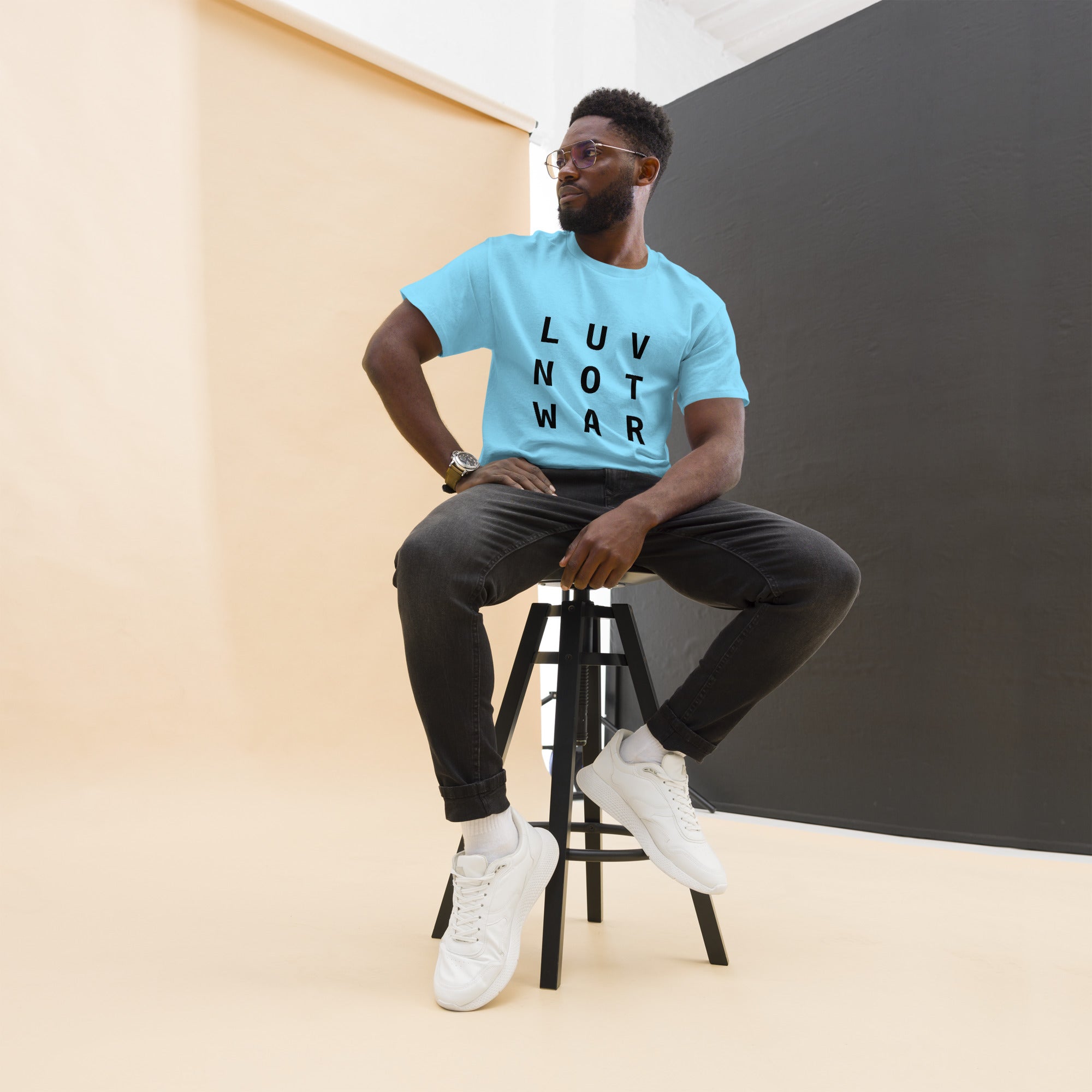 LUV NOT WAR – Unisex Classic Tee