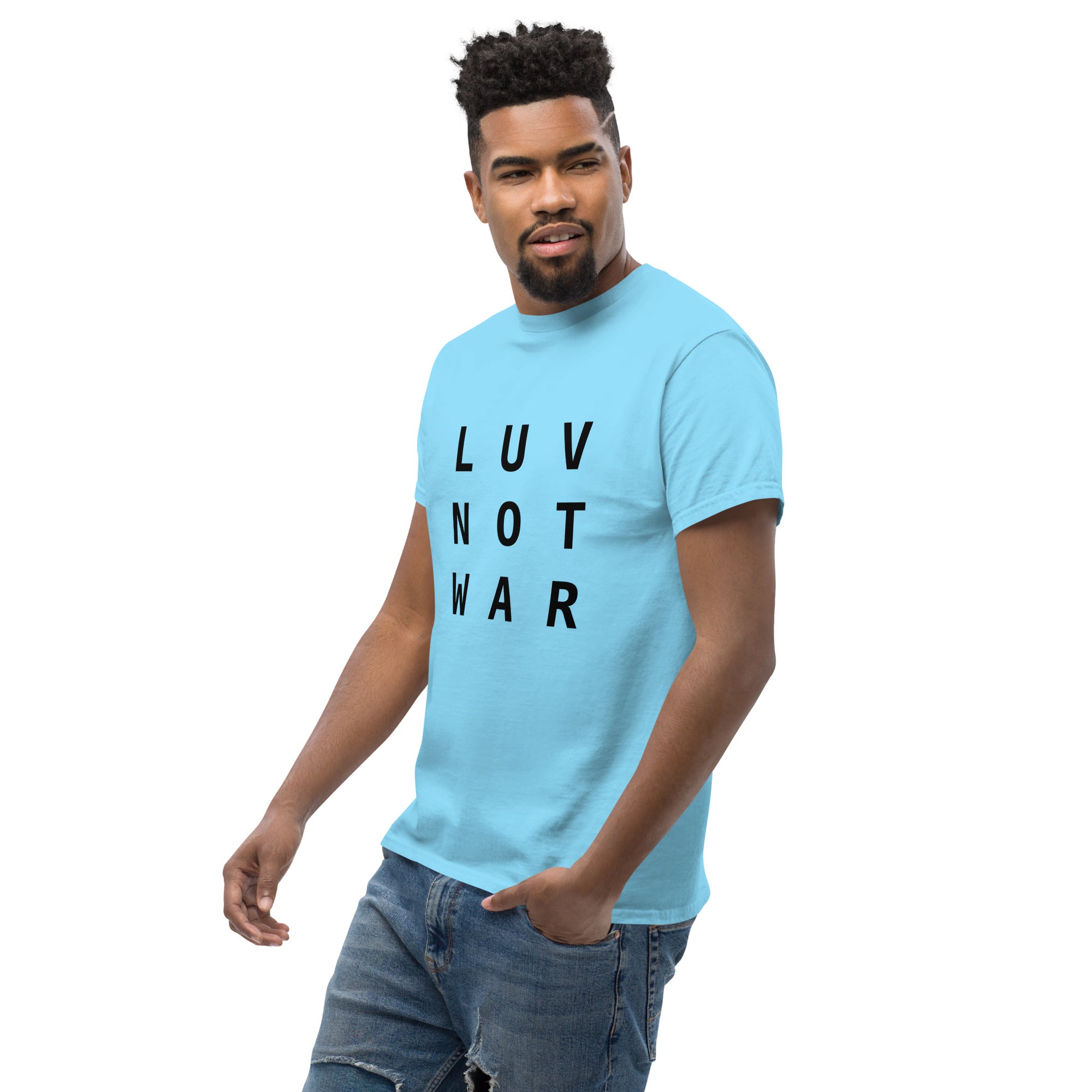 LUV NOT WAR – Unisex Classic Tee