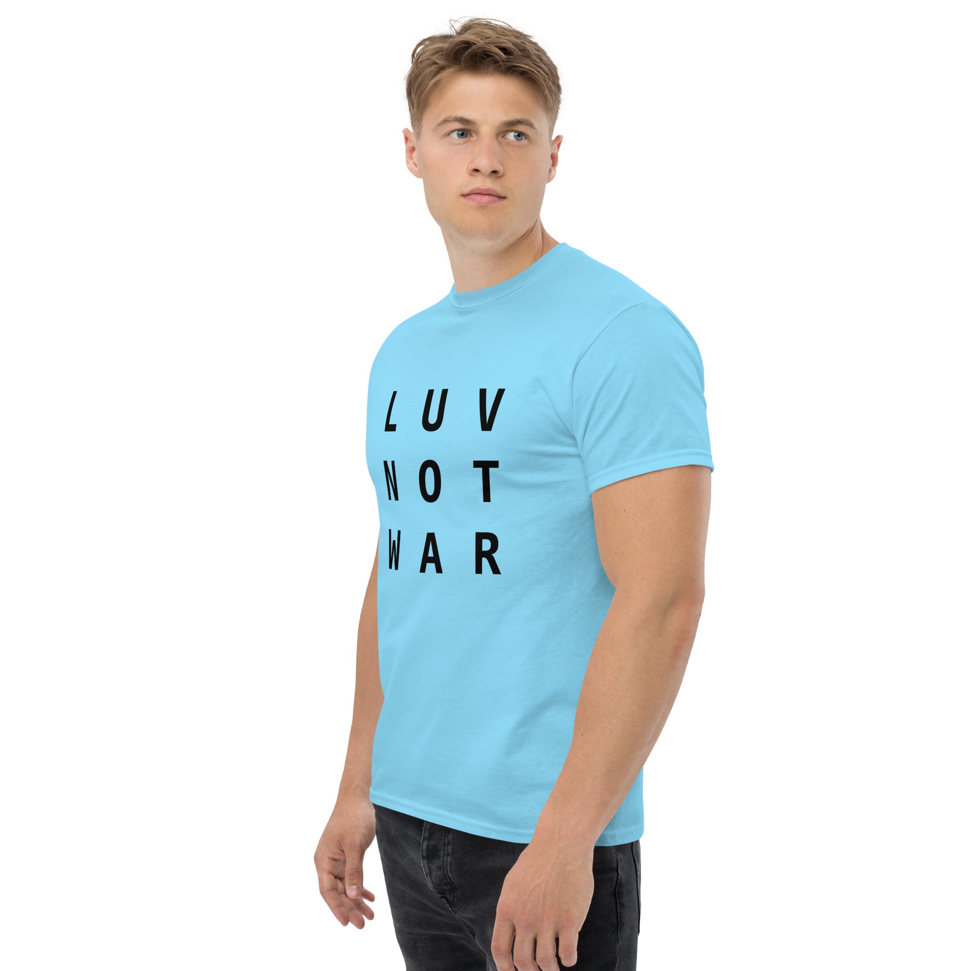 LUV NOT WAR – Unisex Classic Tee