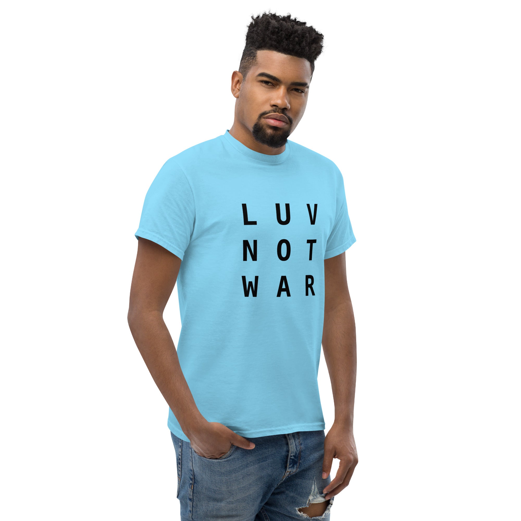 LUV NOT WAR – Unisex Classic Tee
