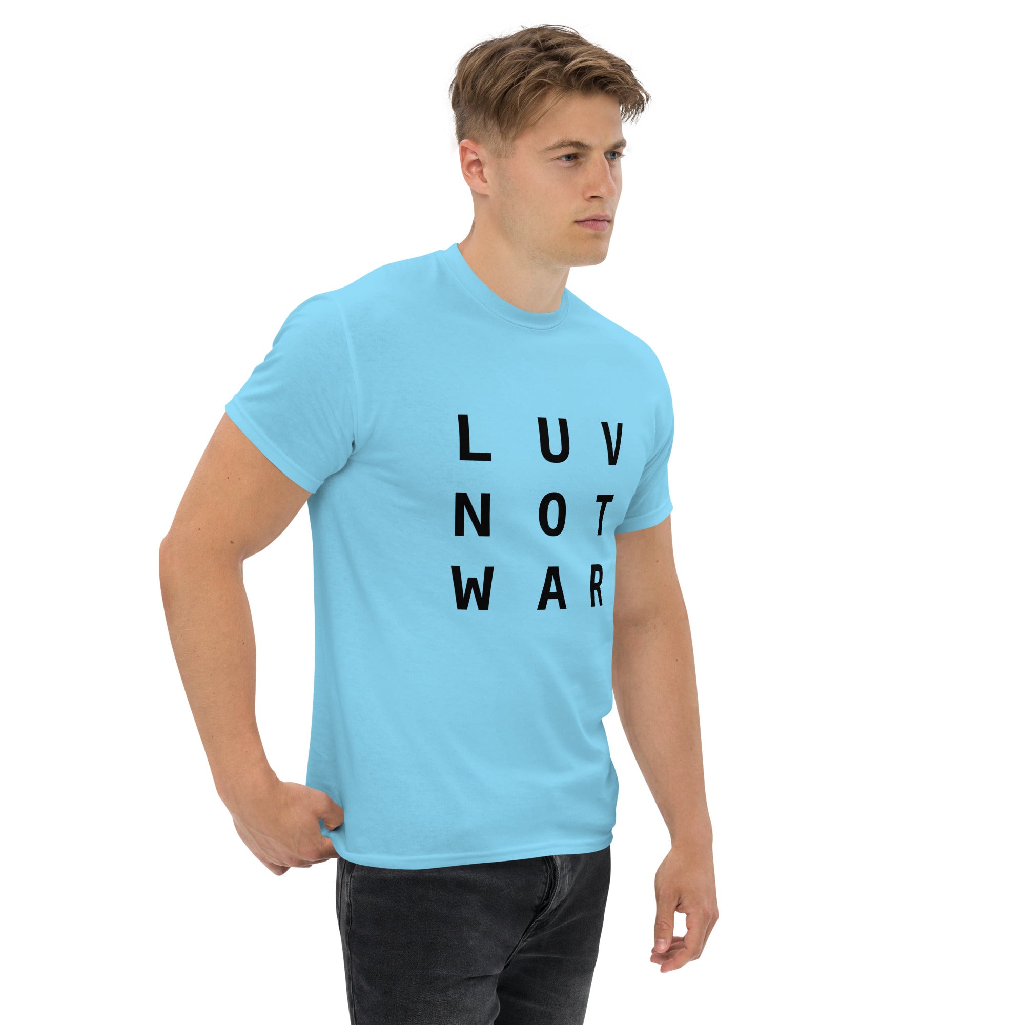 LUV NOT WAR – Unisex Classic Tee