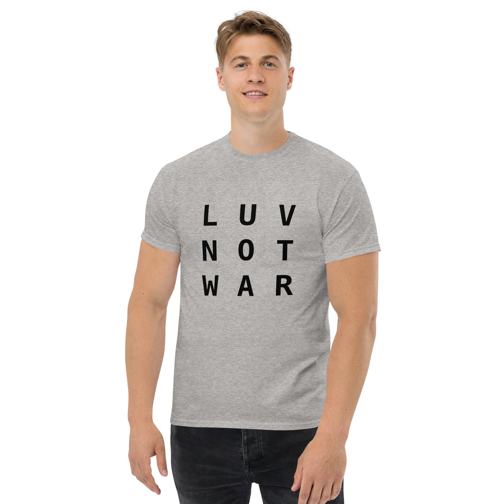 LUV NOT WAR – Unisex Classic Tee