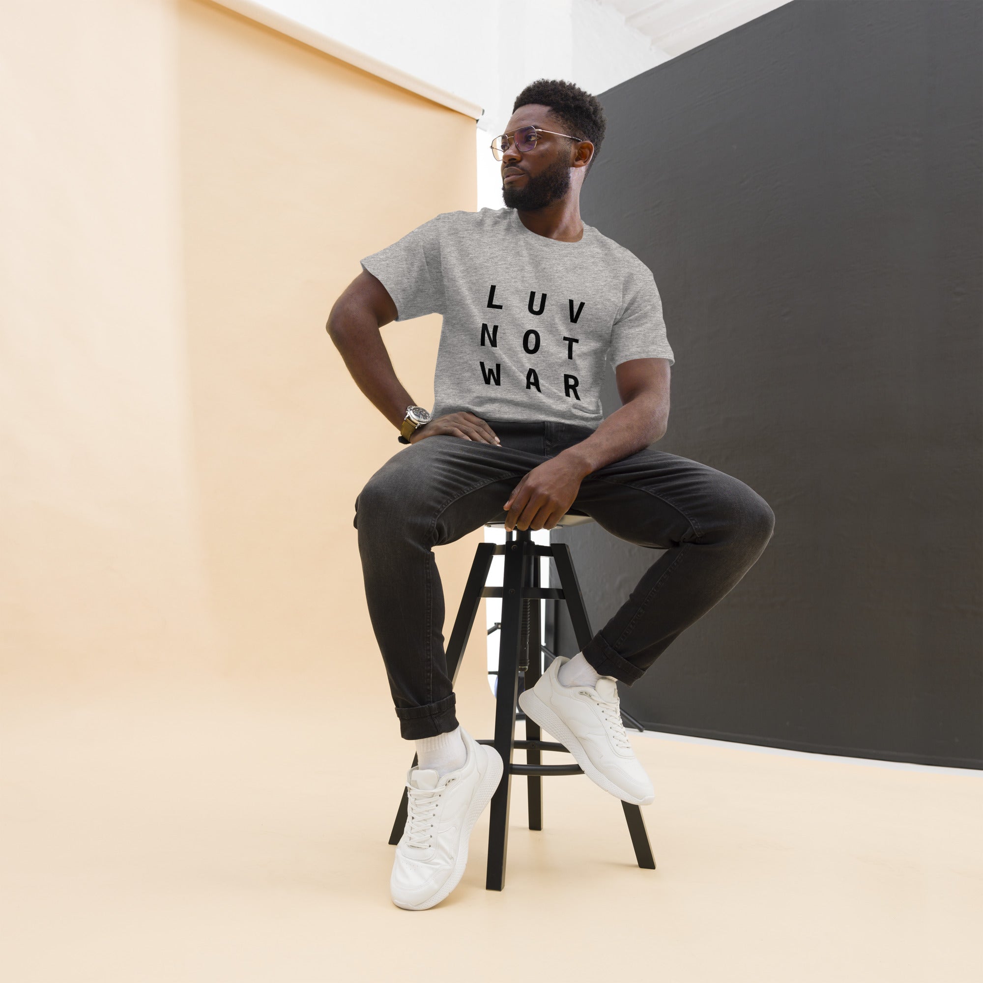 LUV NOT WAR – Unisex Classic Tee