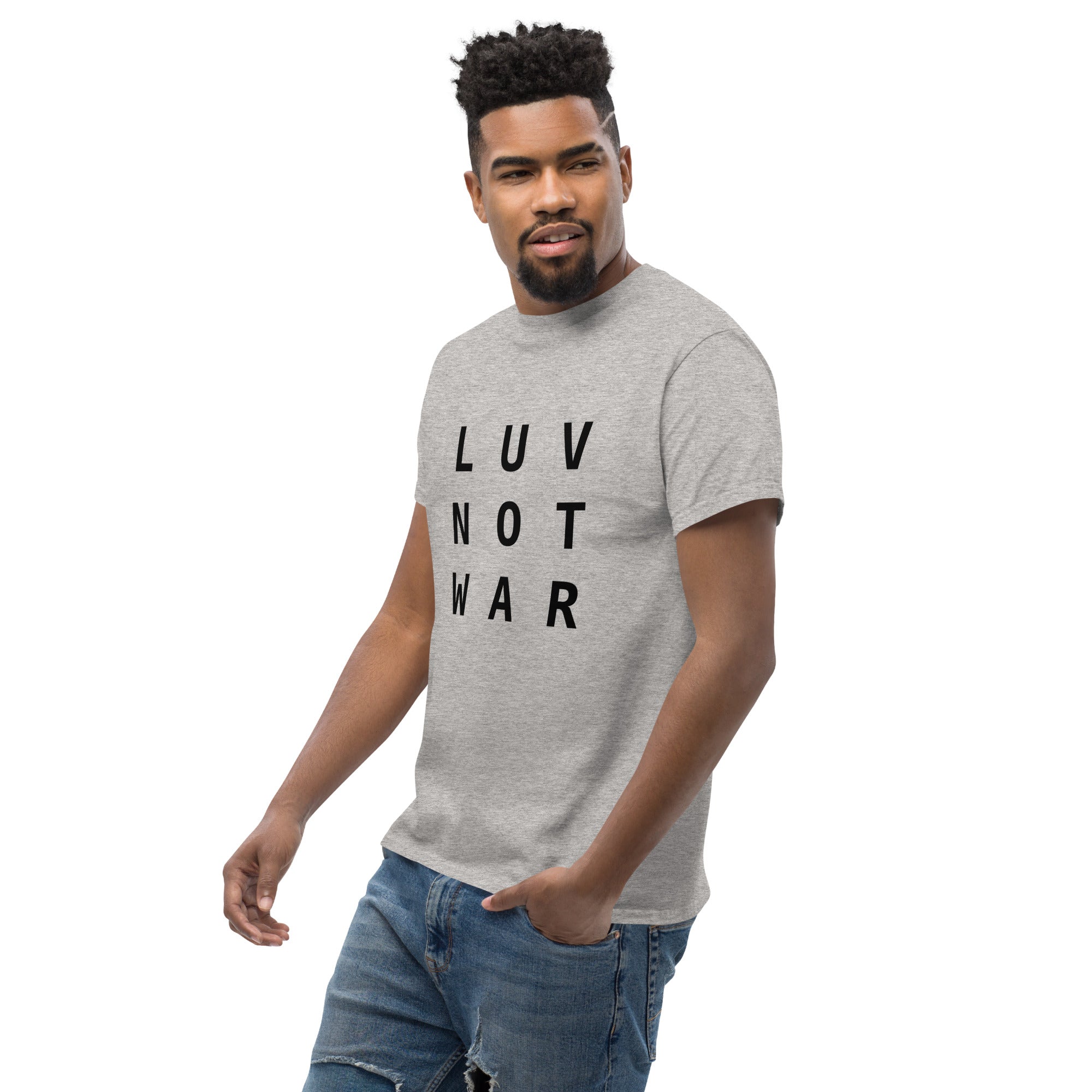 LUV NOT WAR – Unisex Classic Tee