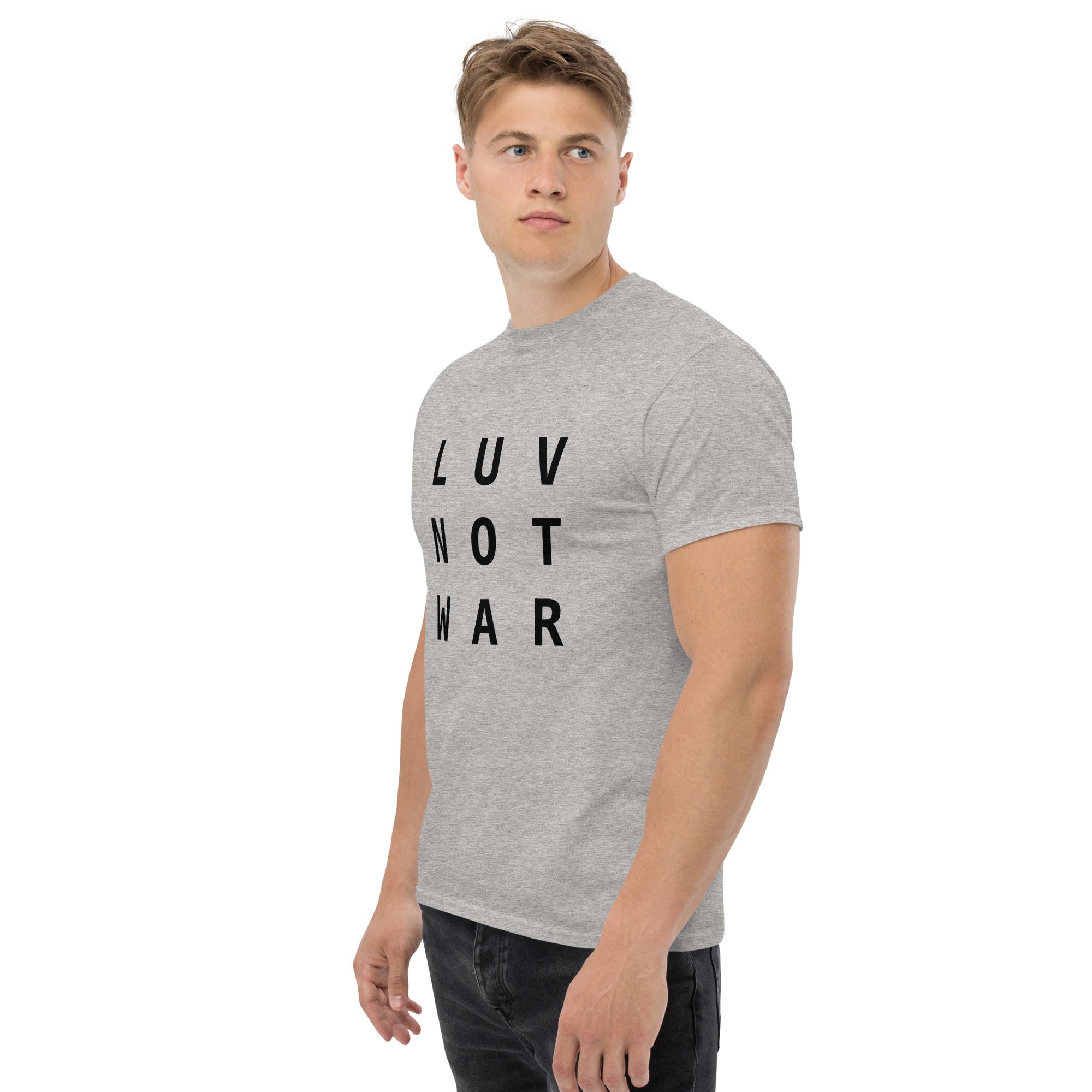 LUV NOT WAR – Unisex Classic Tee