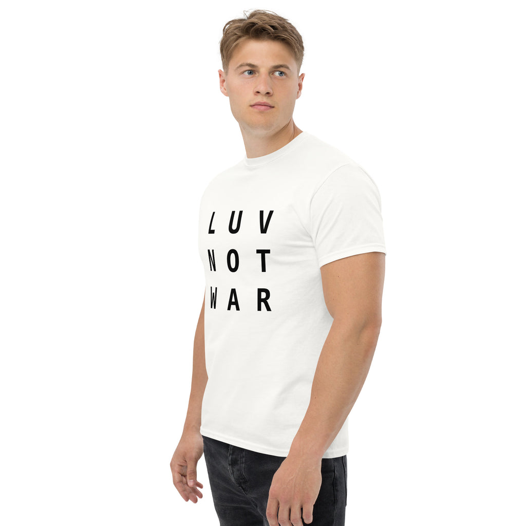LUV NOT WAR – Unisex Classic Tee