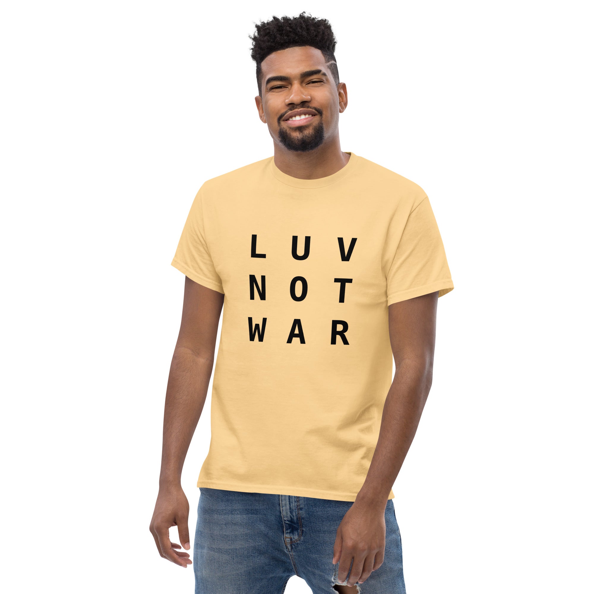 LUV NOT WAR – Unisex Classic Tee