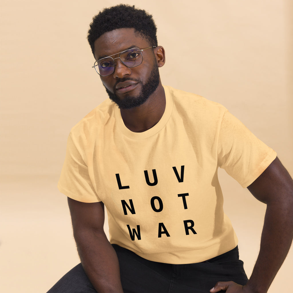 LUV NOT WAR – Unisex Classic Tee