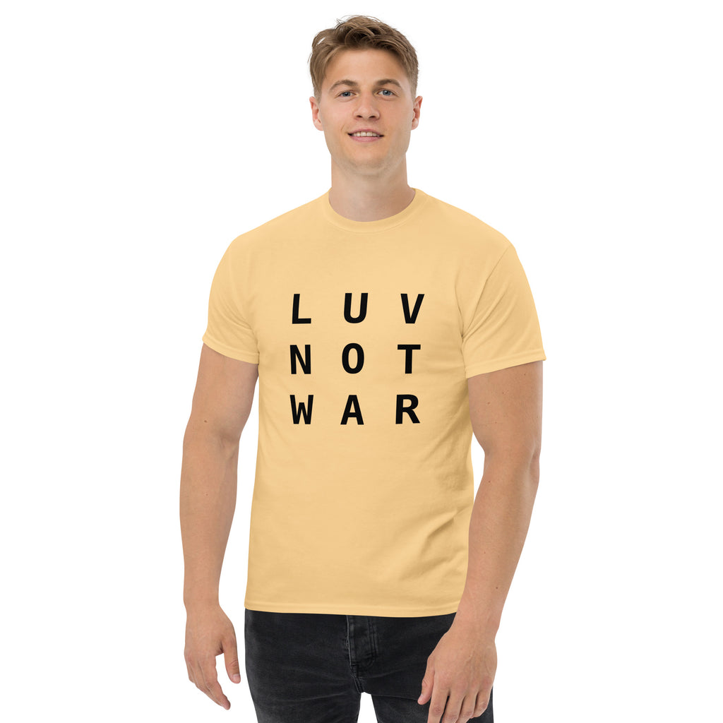 LUV NOT WAR – Unisex Classic Tee
