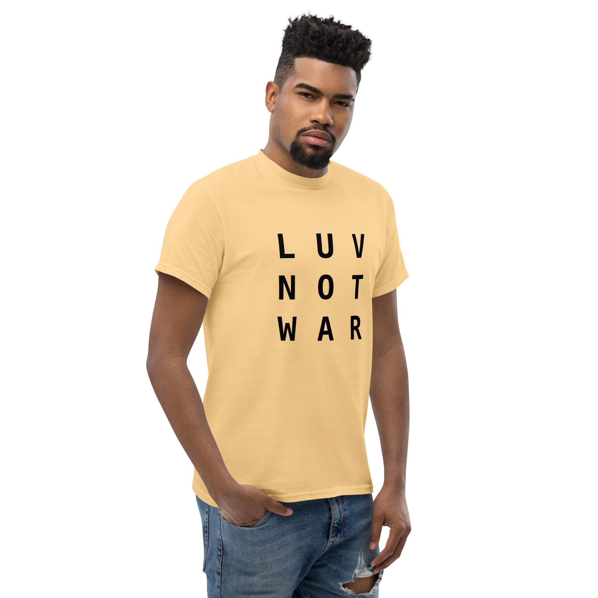 LUV NOT WAR – Unisex Classic Tee