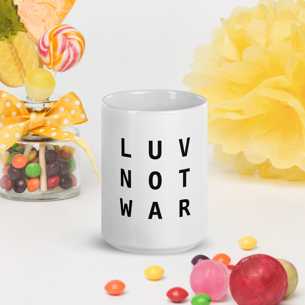 LUV NOT WAR - Coffee Mug
